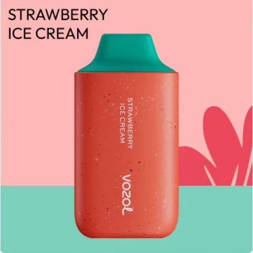 Vozol Star 6000 Strawberry Ice cream 