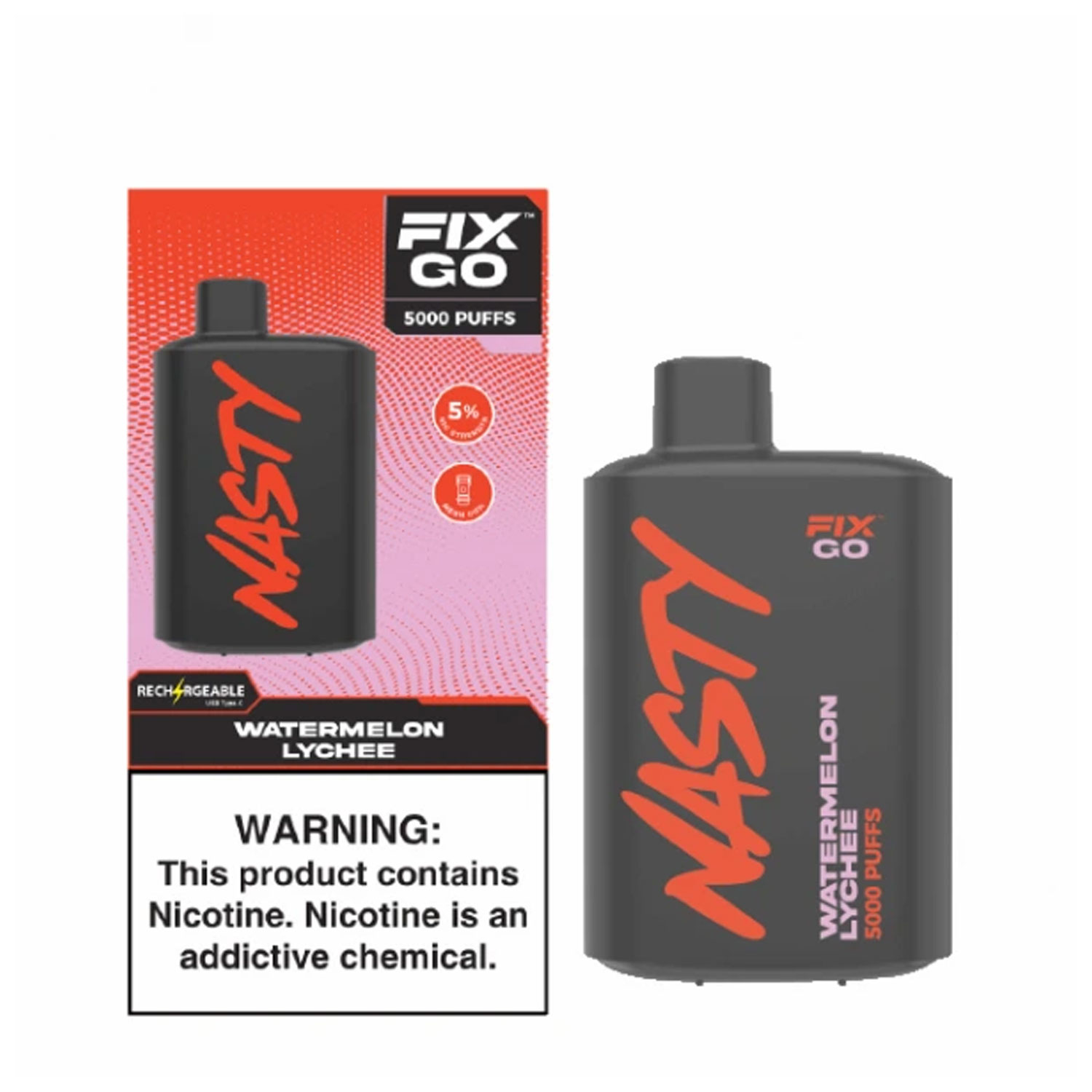 Nasty Fix Go Lychee 5000 Puff