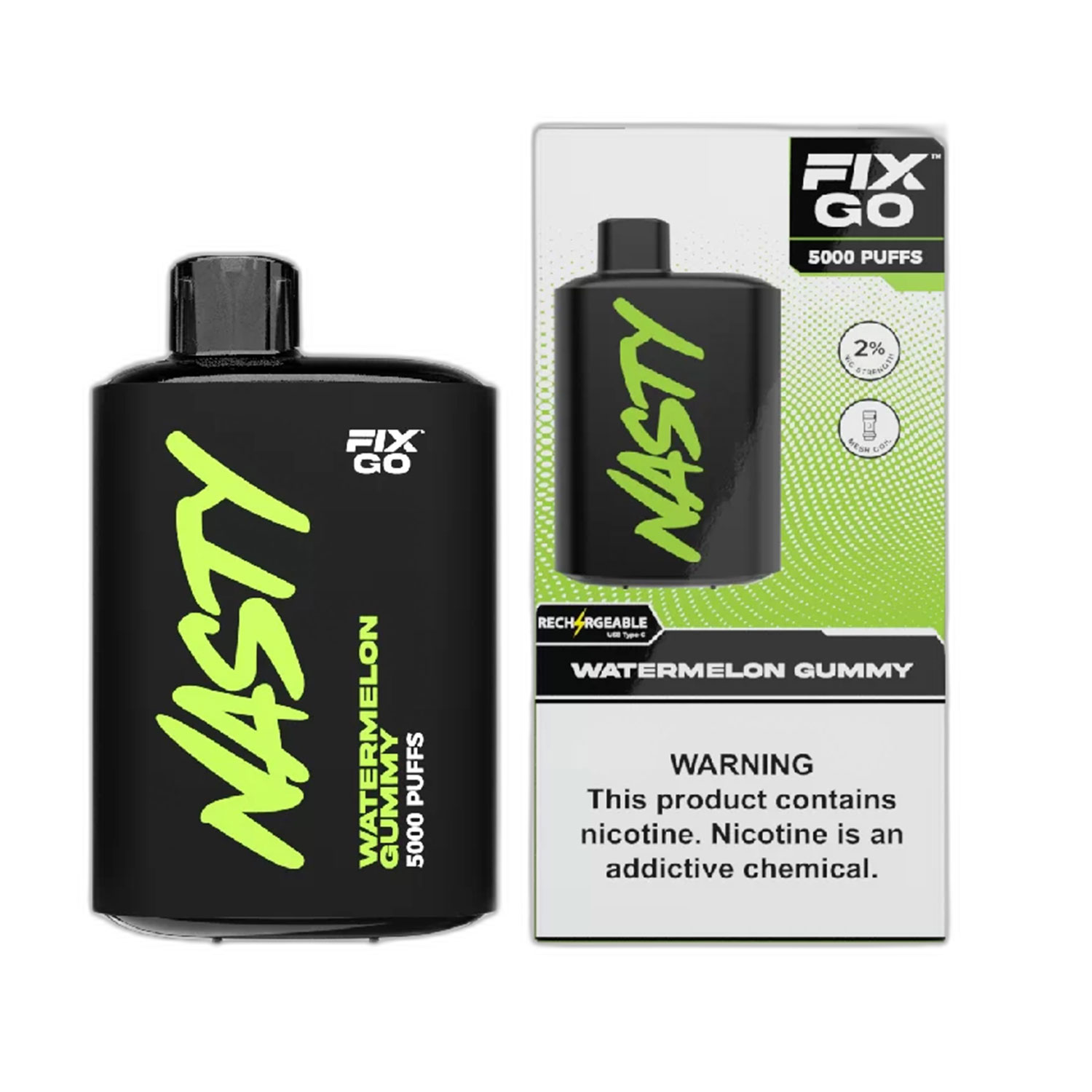 Nasty Fix GO Watermelon Gummy