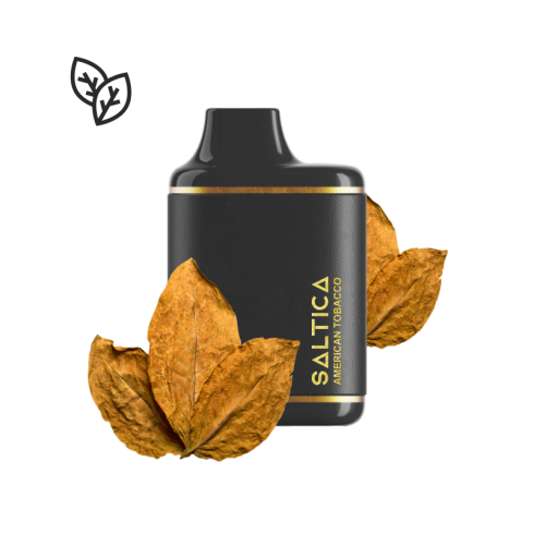 Saltica Leather 7000 American Tobacco Disposable Vape Bar
