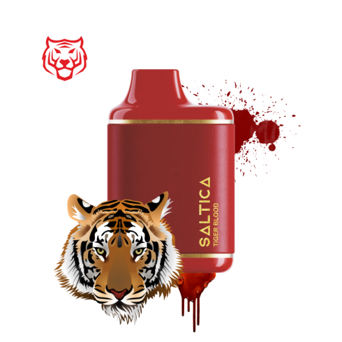 Saltica Leather 7000 Tiger Blood Disposable Vape Bar
