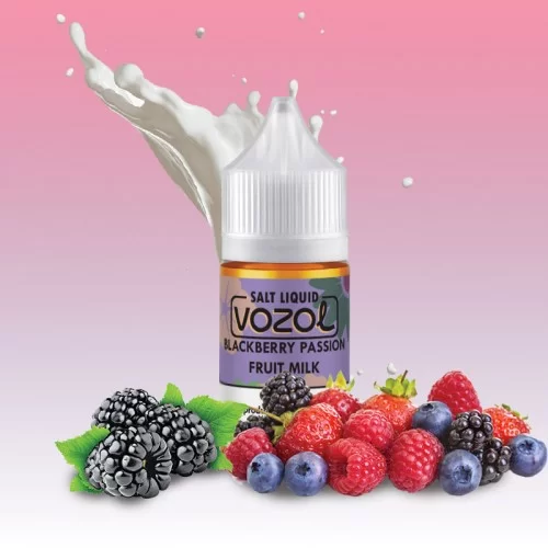 Vozol Gear Blackberry Passion Fruit 30 ML Salt Likit
