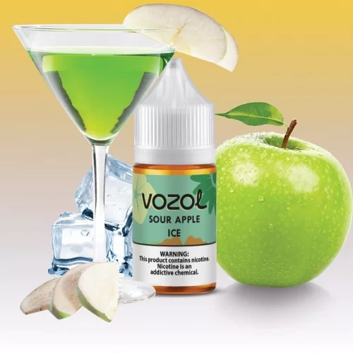 Vozol Gear Sour Apple İce 30 ML Salt Likit