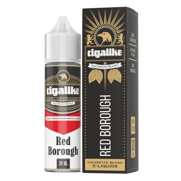 Cigalike Red Borough 60ml Likit