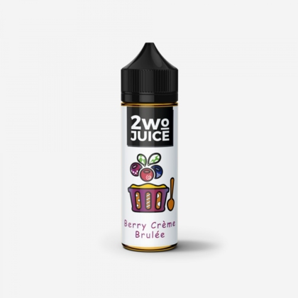 Two Juice Berry Creme Brulee 60ml Premium Likit